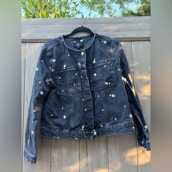 Rails Lido Jacket In Ash Black Floral - Picture 6 of 8